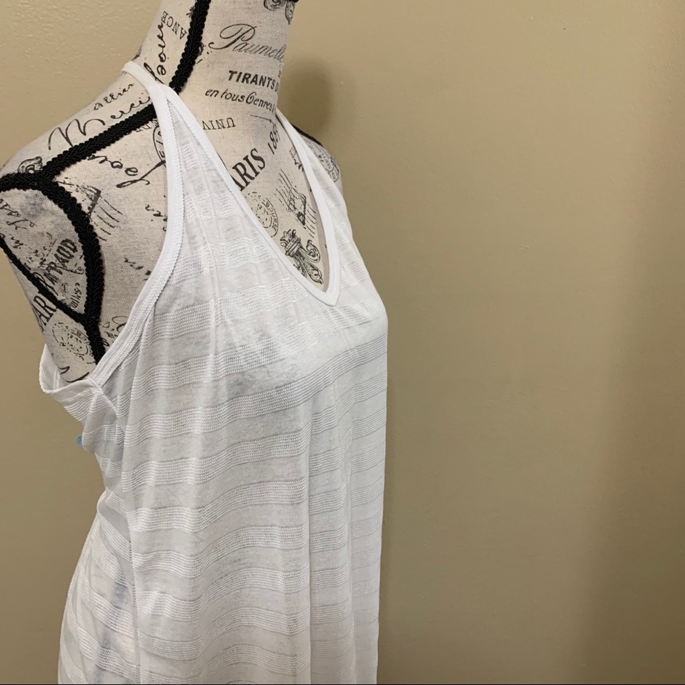 Balance Collection White Active Yoga Tank Top XL - Picture 4 of 10